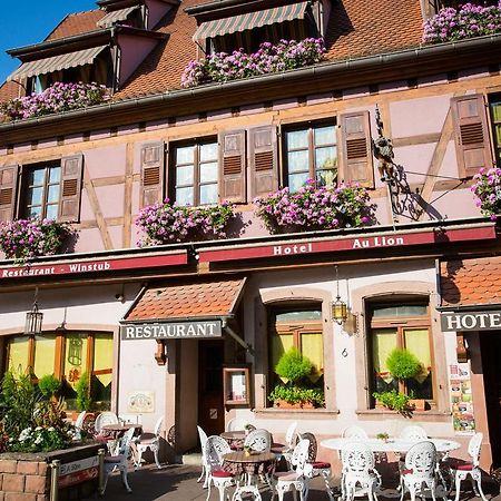 Hotel Au Lion Ribeauvillé Zewnętrze zdjęcie