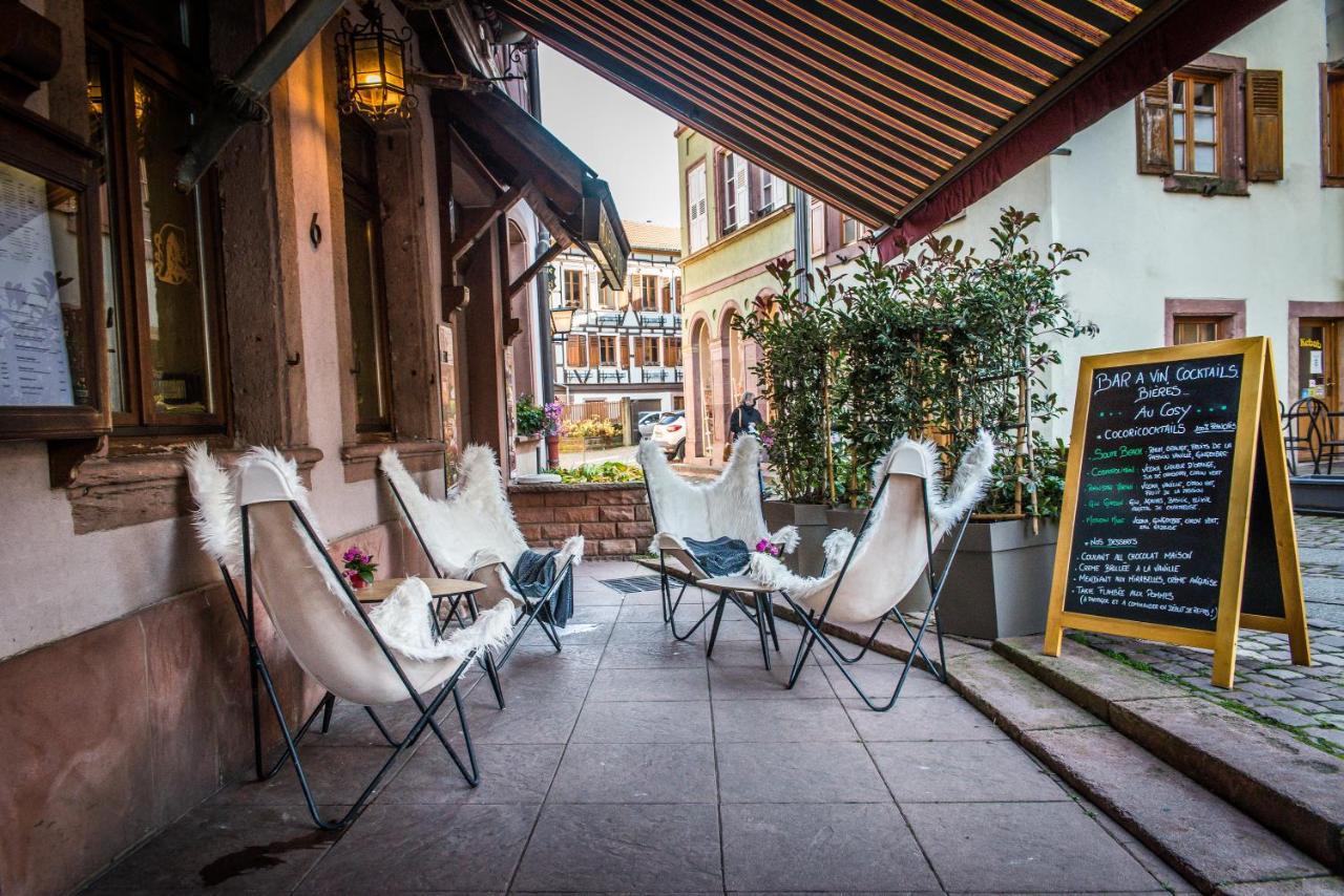 Hotel Au Lion Ribeauvillé Zewnętrze zdjęcie