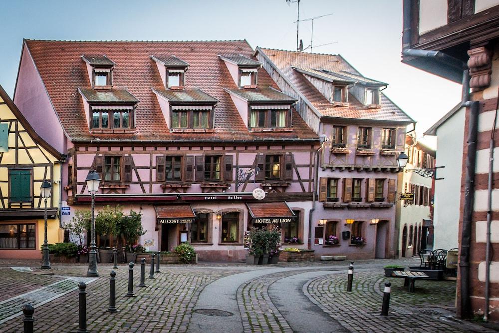 Hotel Au Lion Ribeauvillé Zewnętrze zdjęcie