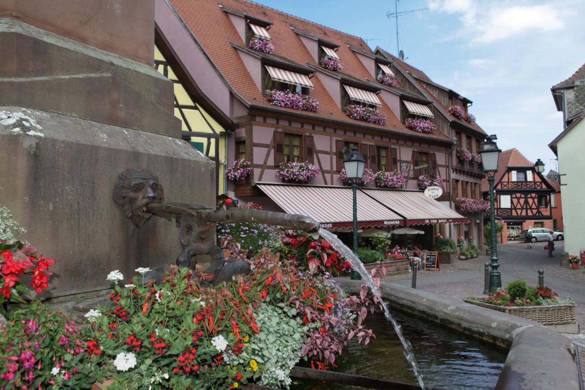 Hotel Au Lion Ribeauvillé Zewnętrze zdjęcie